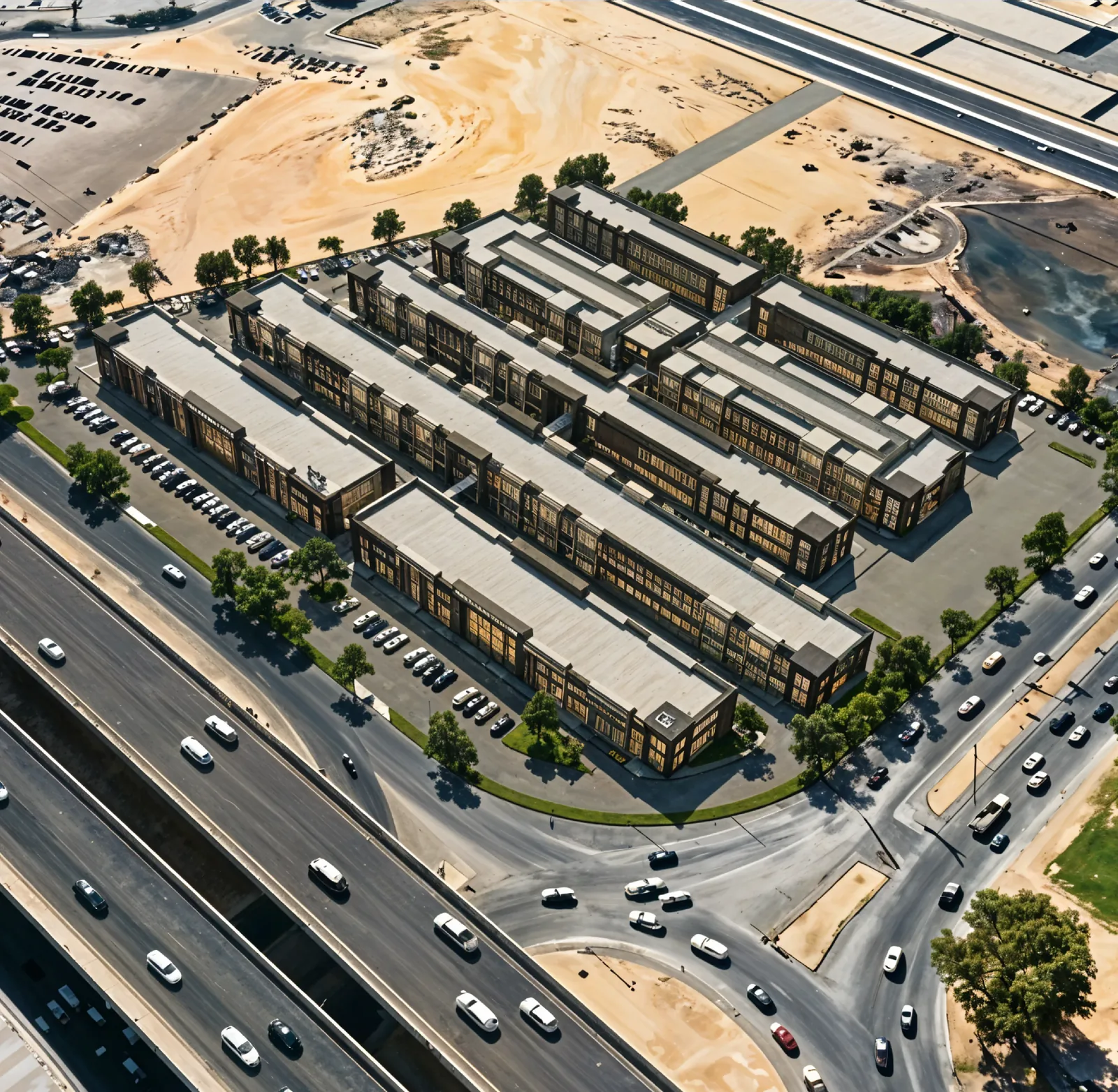The masterplan in context